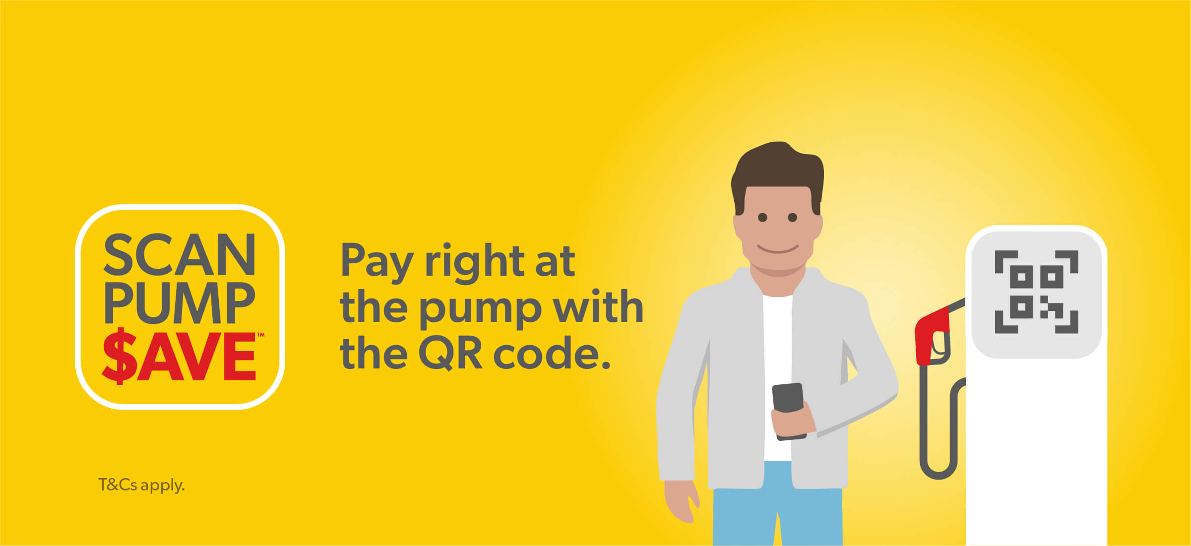 Just scan the QR code at the pump, pay securely in the app, and you’re on your way ! No queues, no hassle.