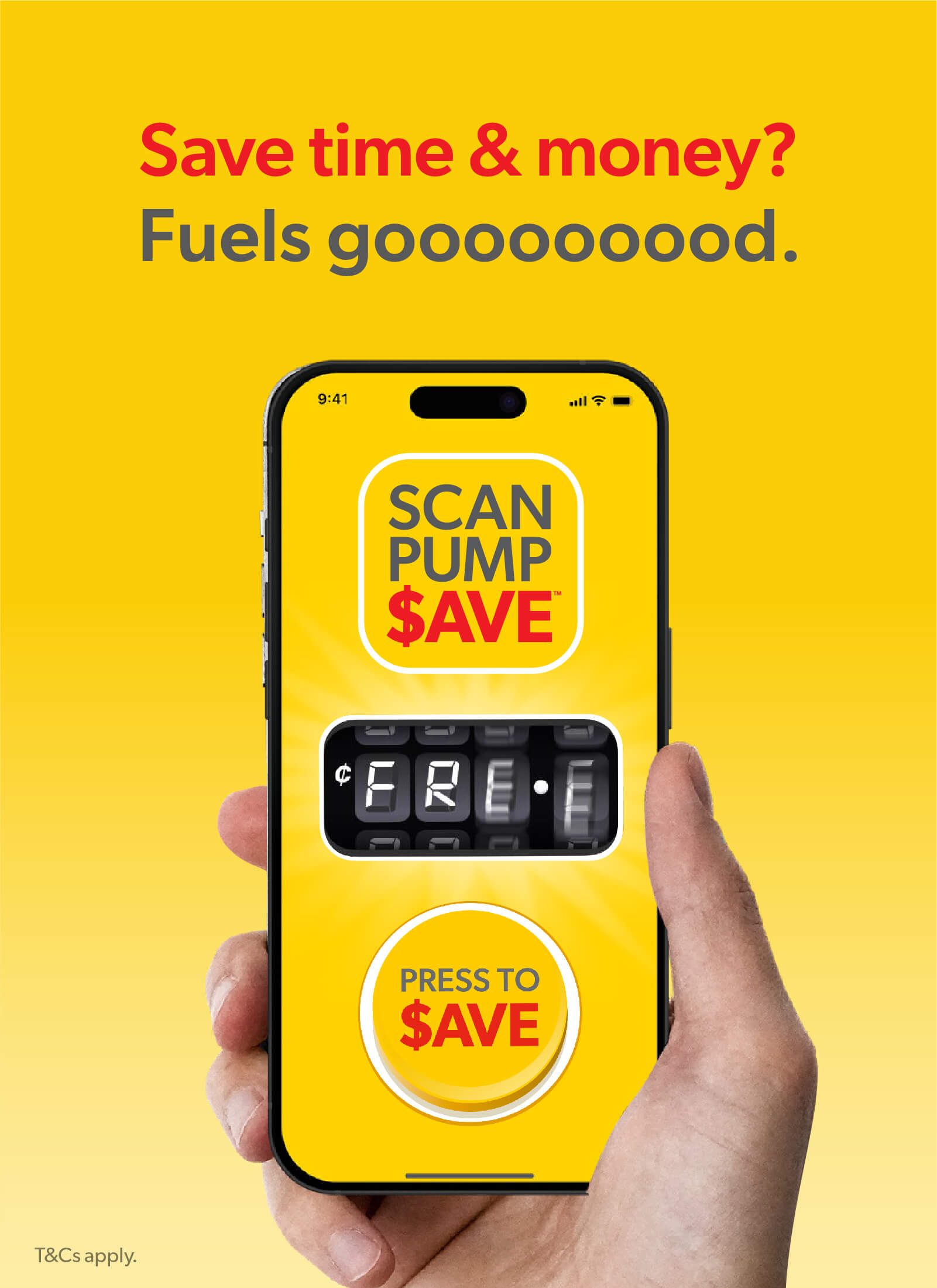 Skip the counter and pay right at the pump with Scan Pump $ave™. Faster refuelling, instant savings, and more time for what matters.
