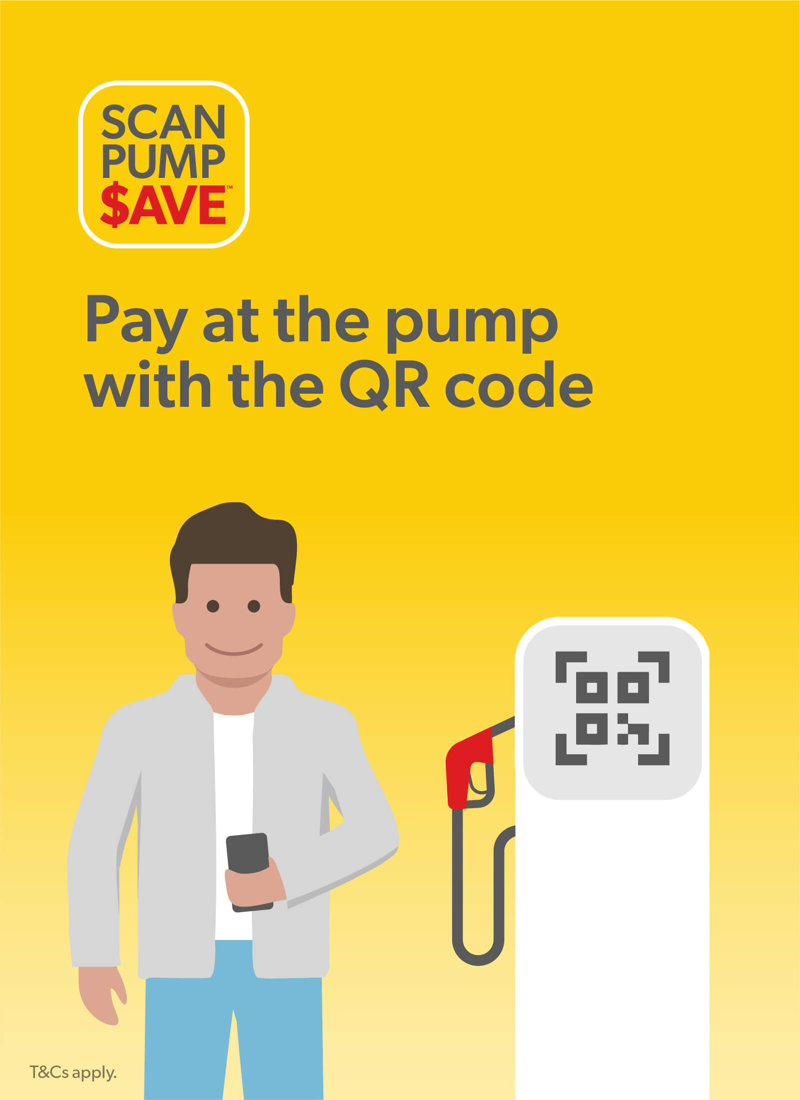 Just scan the QR code at the pump, pay securely in the app, and you’re on your way! No queues, no hassle.