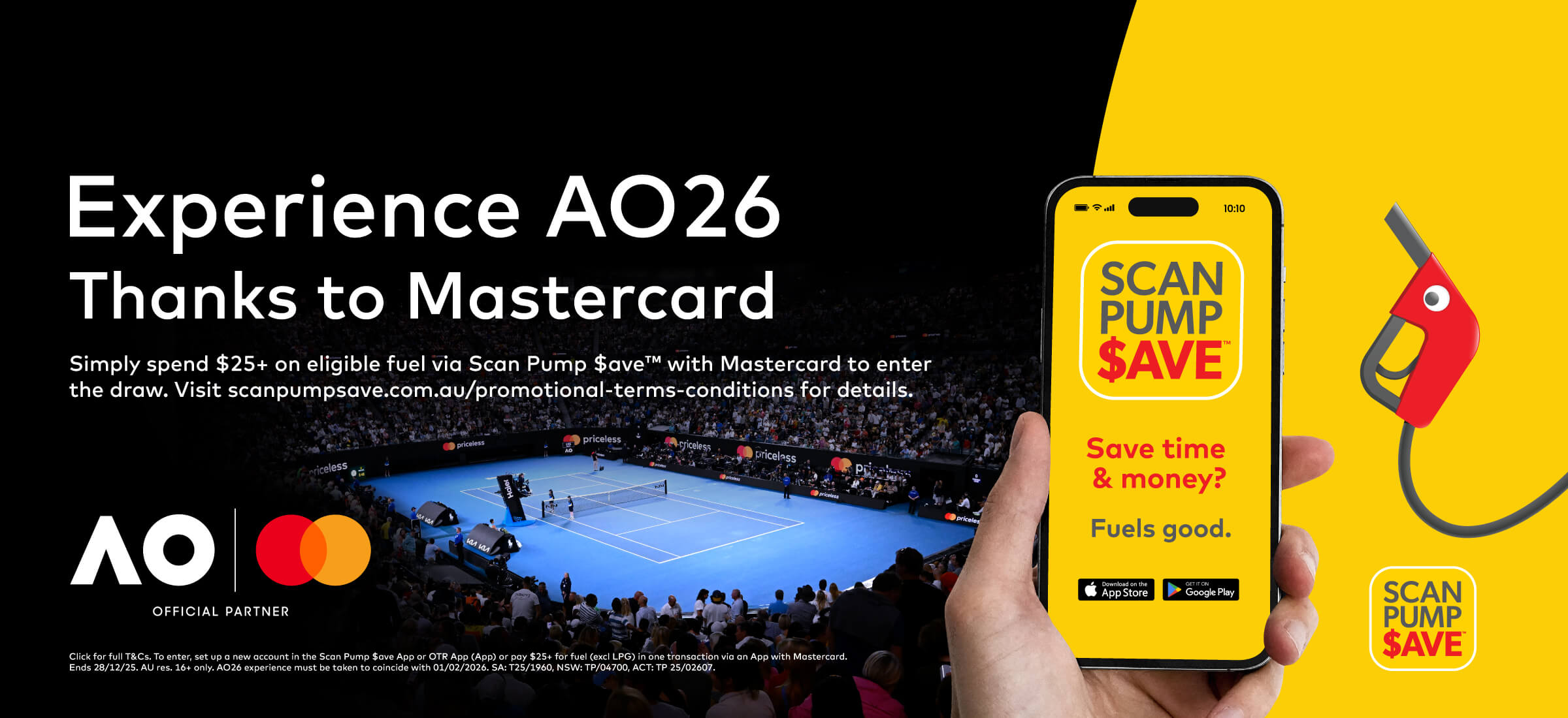 Win AO26 via Scan Pump Save