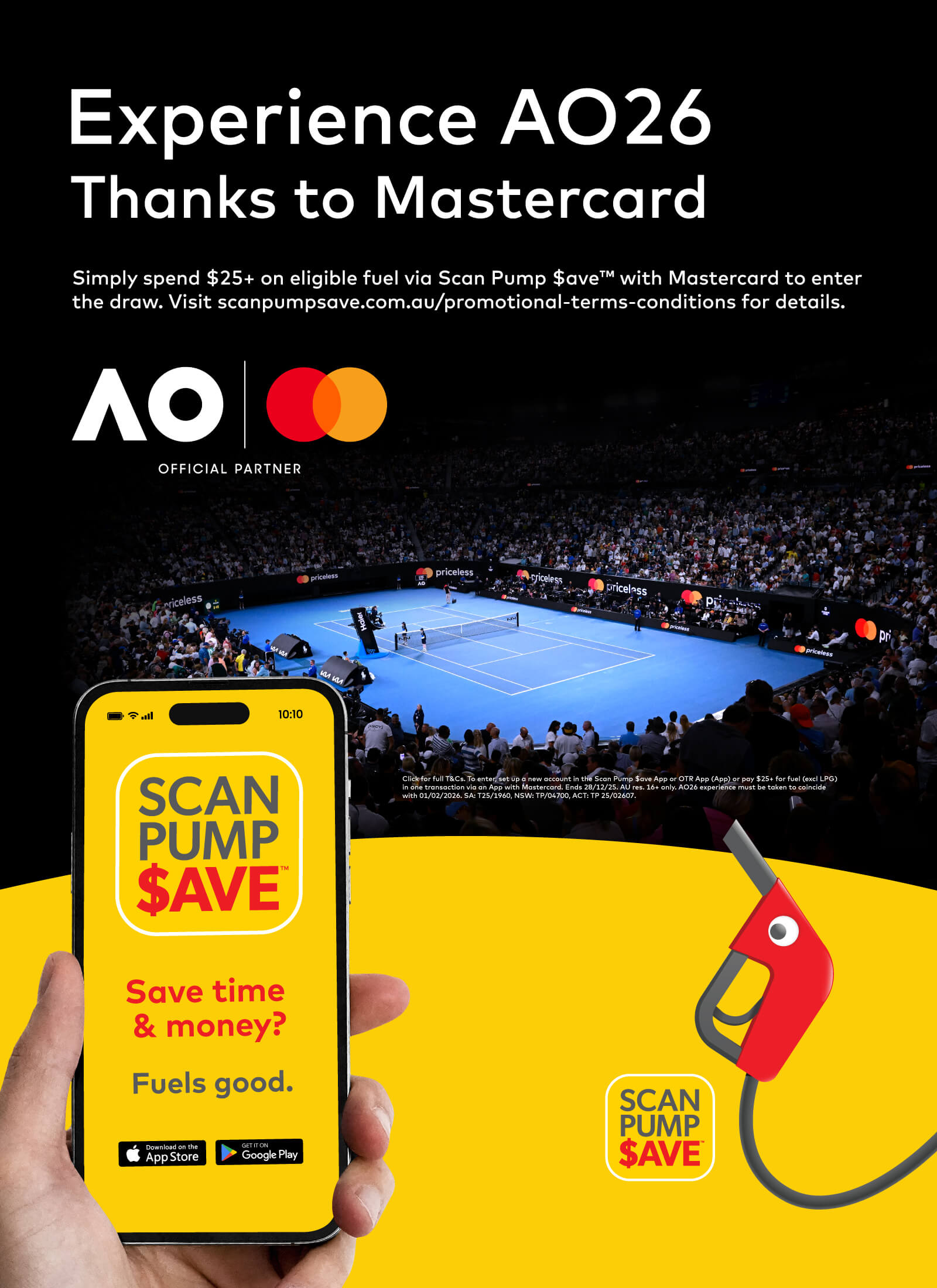 Win AO26 via Scan Pump Save